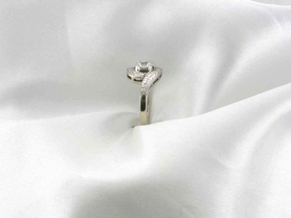 1950's Old European Cut Diamond Engagement Ring - 0.50 Carat Cocktail Ring