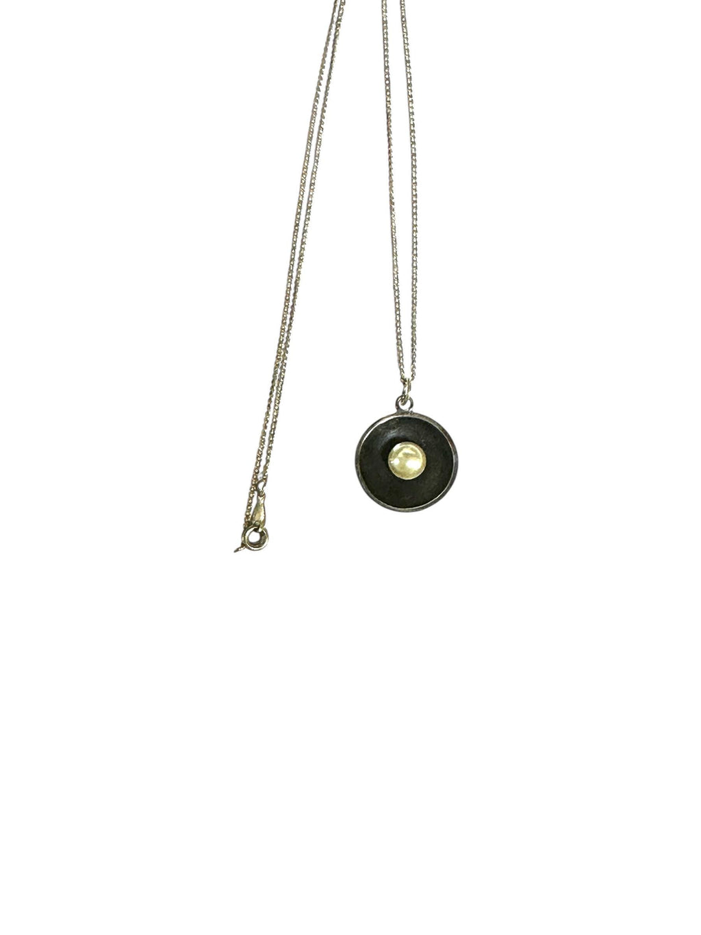 Delfino Sterling Silver Pearl Pendant - Mexican Artisan Jewelry