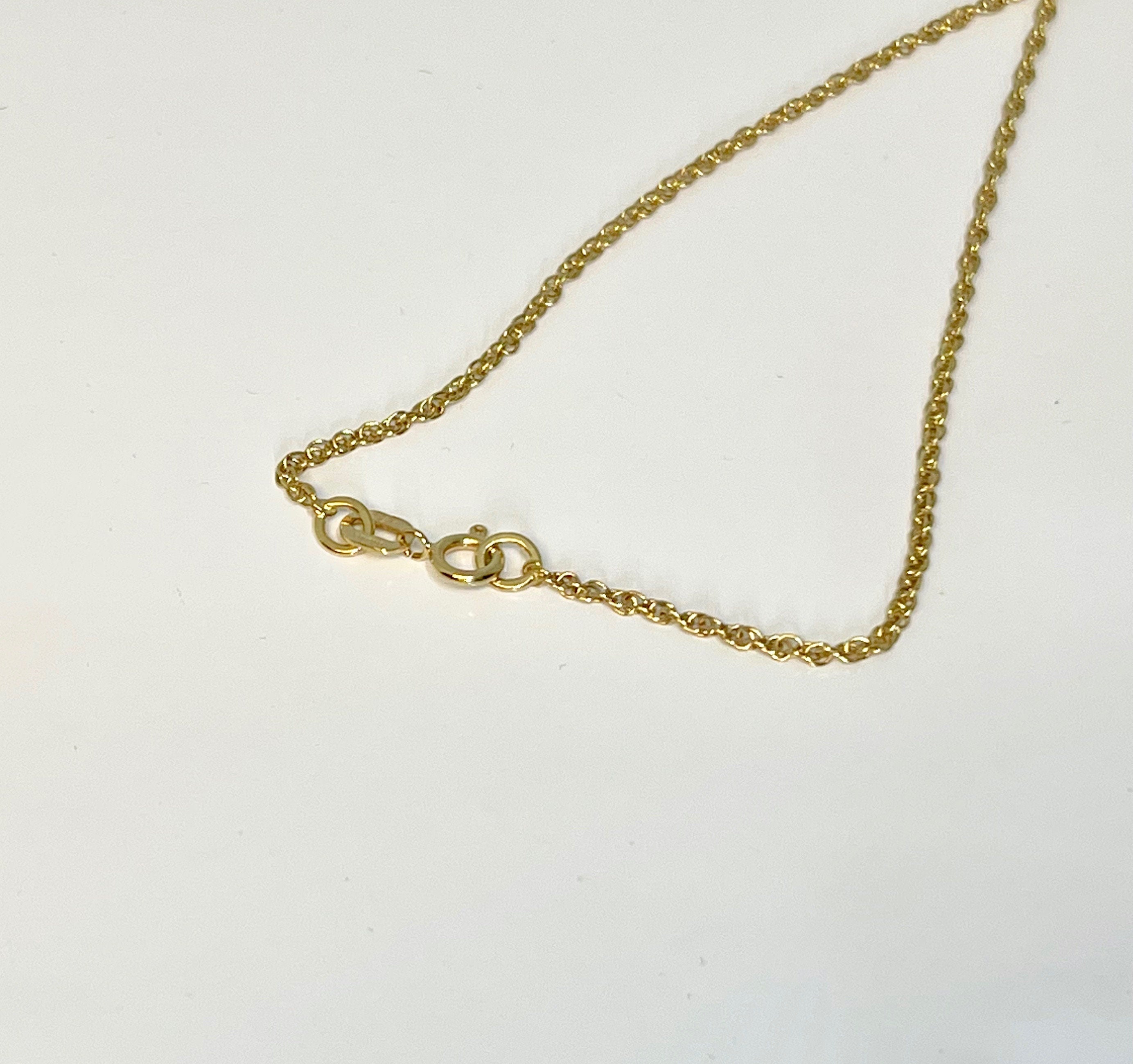Vintage 14k Yellow Gold Amethyst Briolette & Pearl Necklace