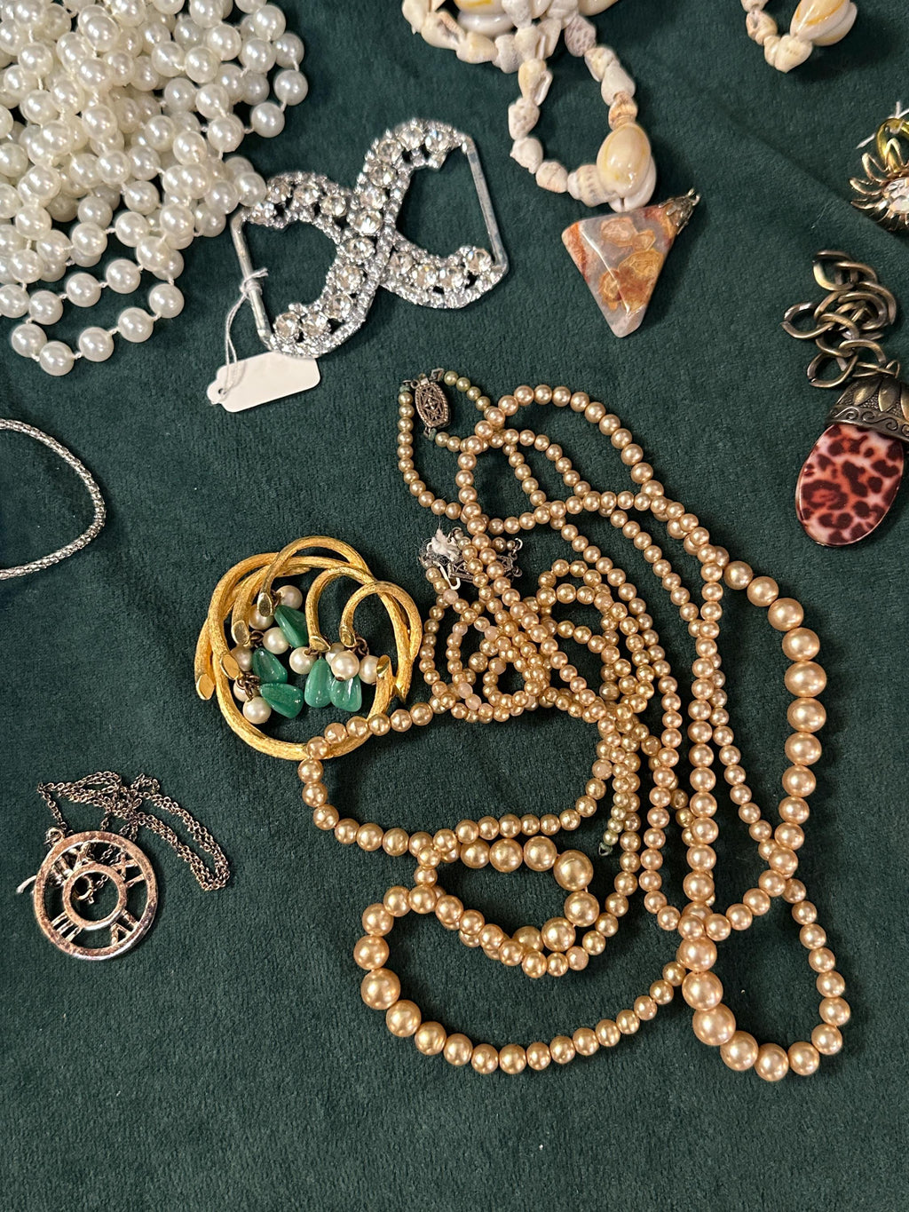 Jewelry Making Lot: Repurposed Mixed Components for DIY Crafts