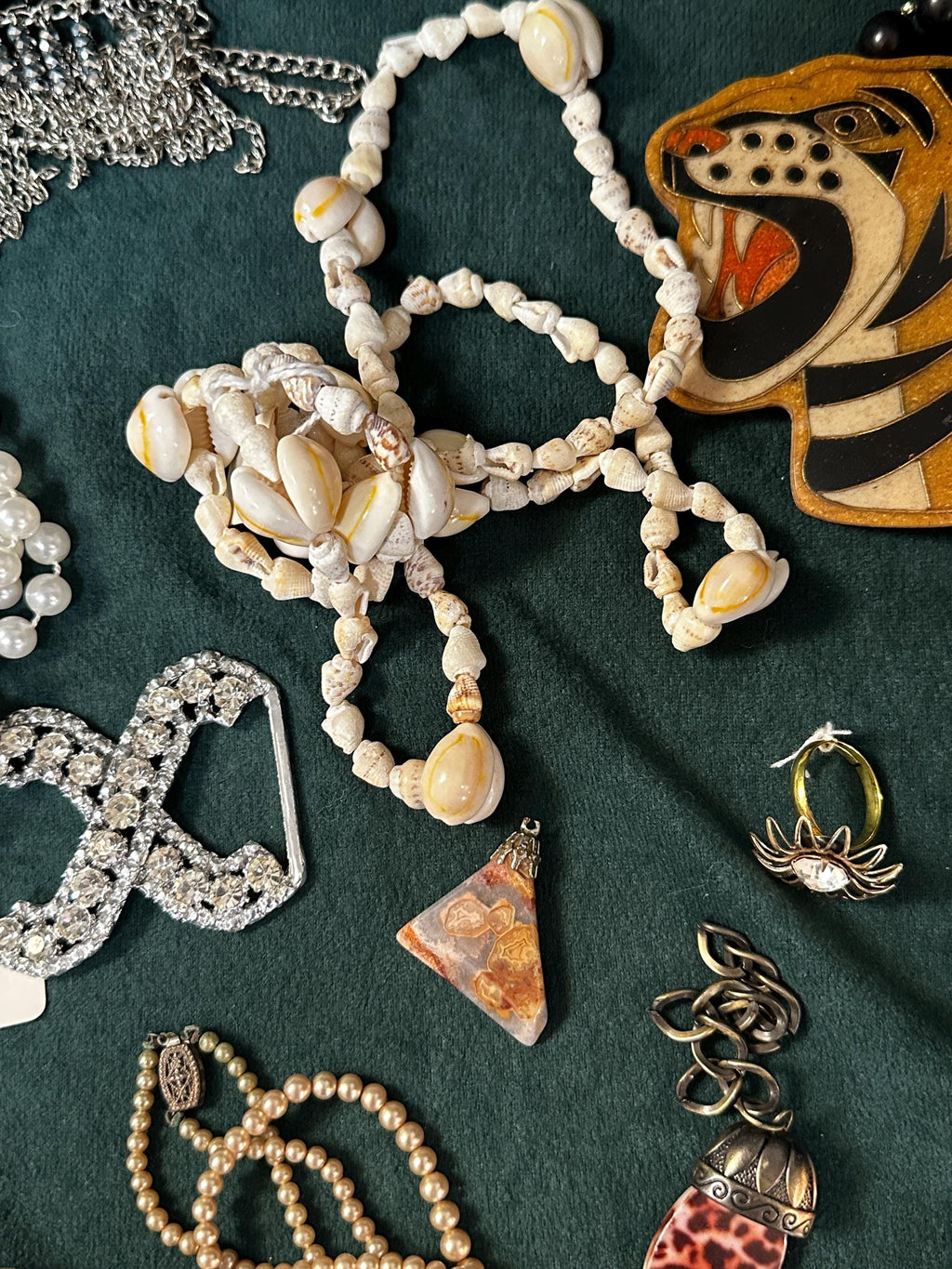 Jewelry Making Lot: Repurposed Mixed Components for DIY Crafts