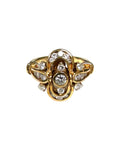 Yellow Gold Diamond Tremblant Cocktail Ring