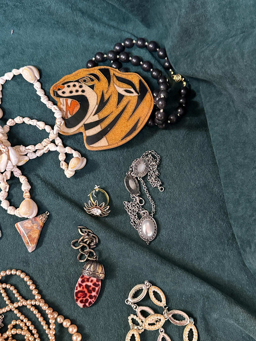 Jewelry Making Lot: Repurposed Mixed Components for DIY Crafts