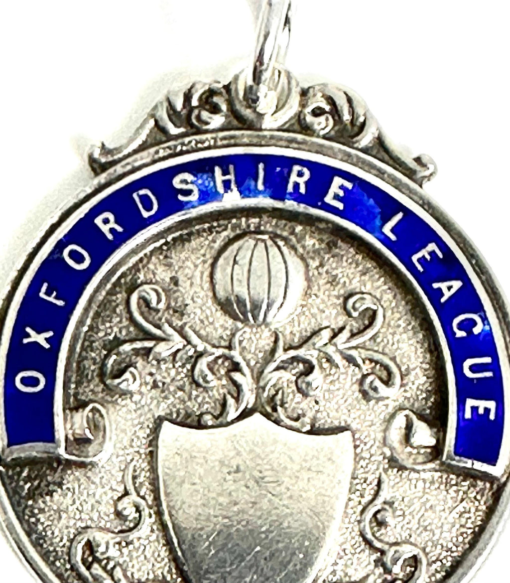 Sterling Silver Oxfordshire League Medallion: Engraved Award