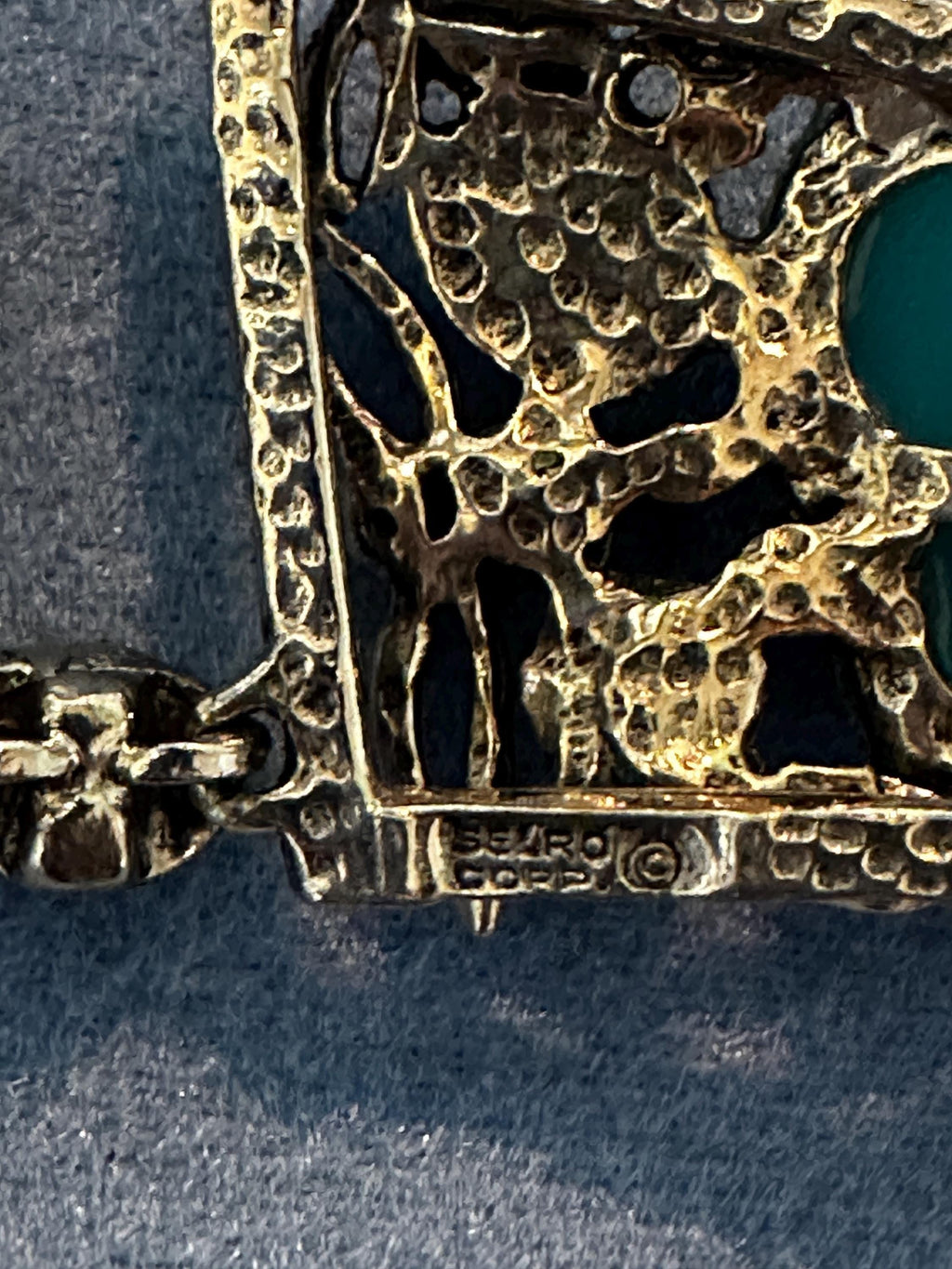 Asian Man Figural Jewelry Set - Selro Corp Necklace, Bracelet, Ring