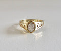 SOLD  Vintage 14k Yellow Gold Marquise Diamond Engagement Ring (0.36 Carat)