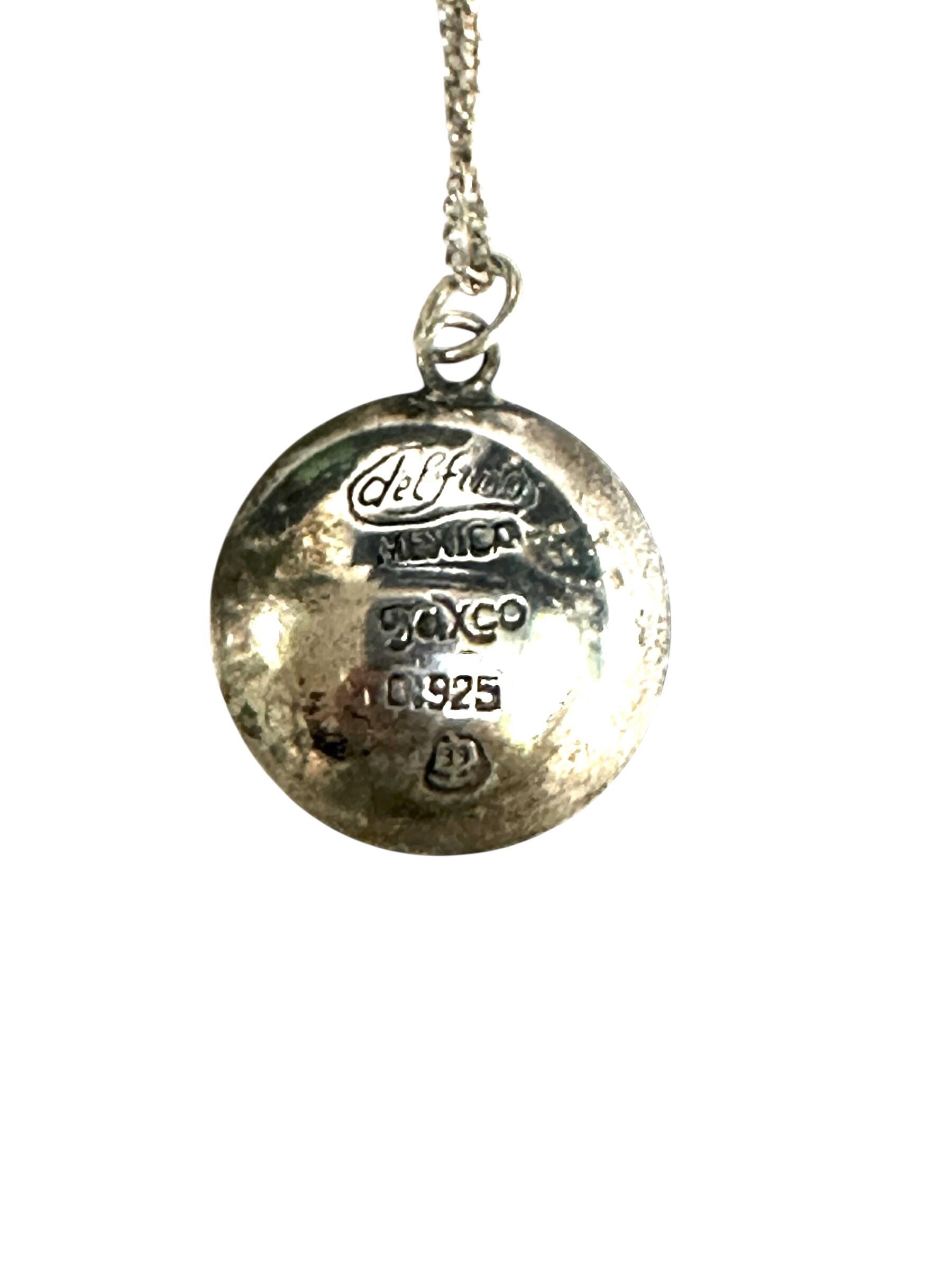 Delfino Sterling Silver Pearl Pendant - Mexican Artisan Jewelry