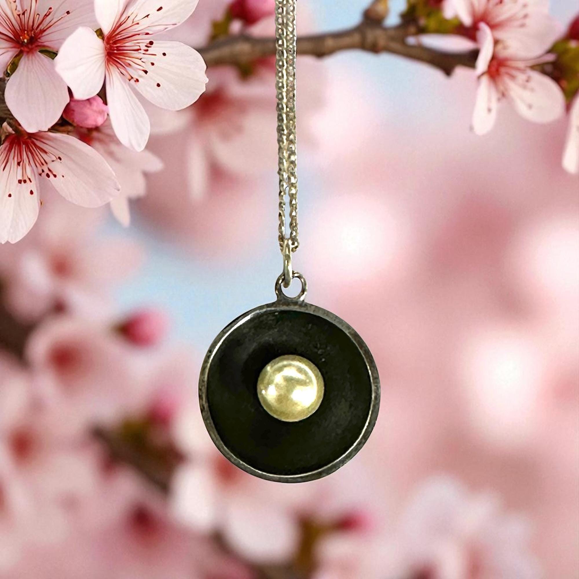 Delfino Sterling Silver Pearl Pendant - Mexican Artisan Jewelry