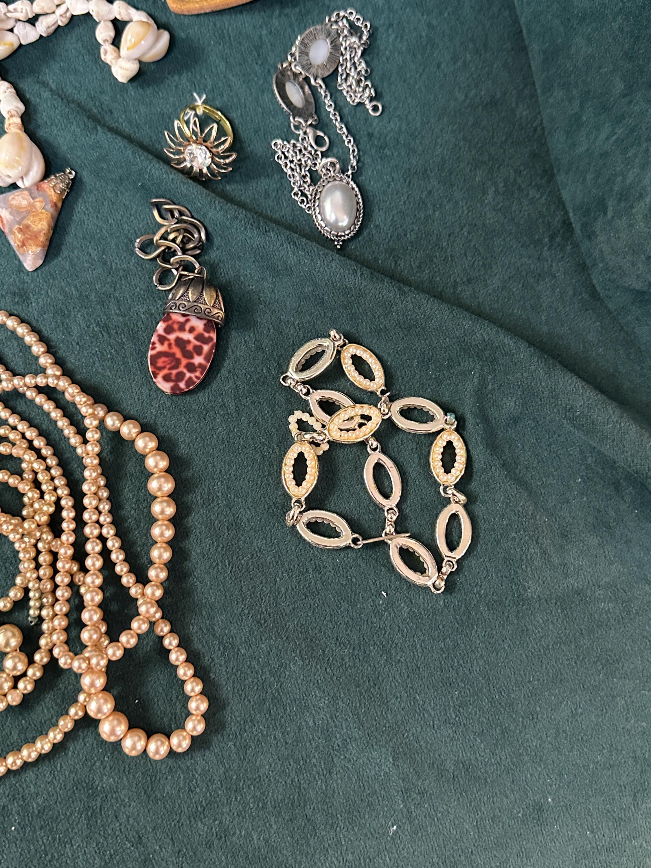 Jewelry Making Lot: Repurposed Mixed Components for DIY Crafts