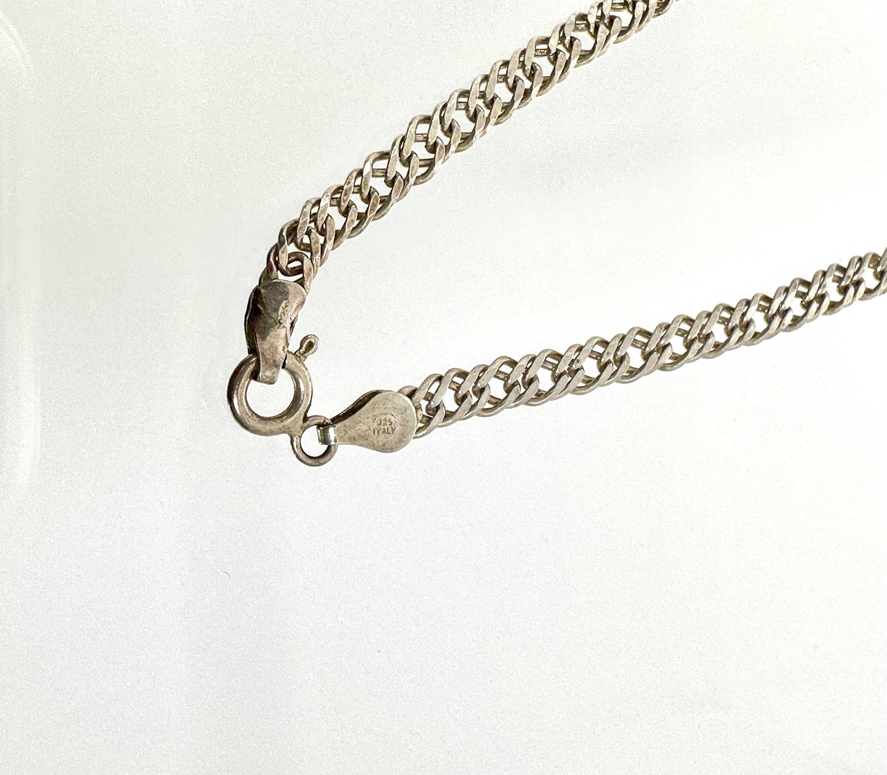 Sterling Silver Shark Necklace: Mother of Pearl Marine Life Jewelry