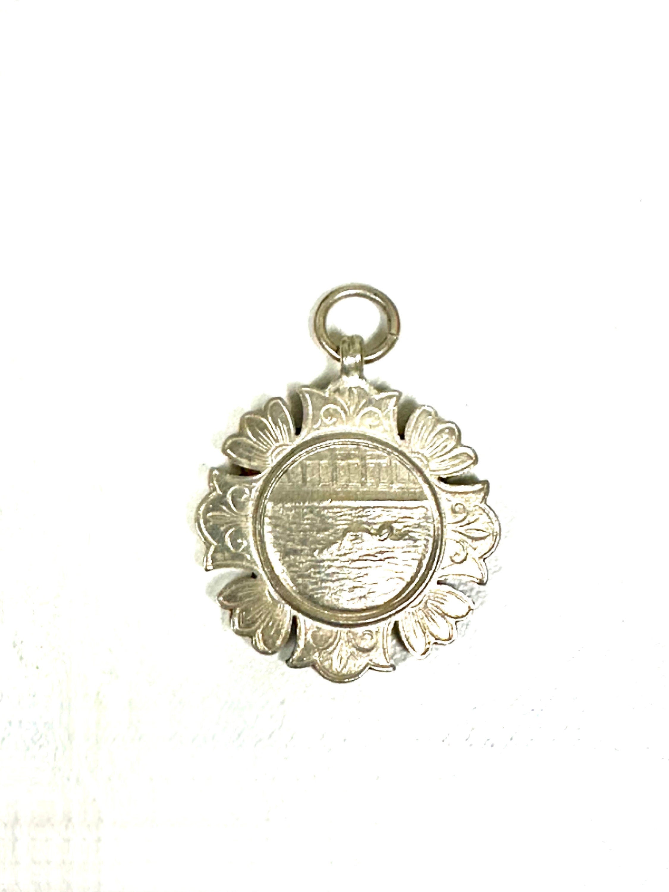 Vintage Hallmarked Swimming Medal Dated 1933