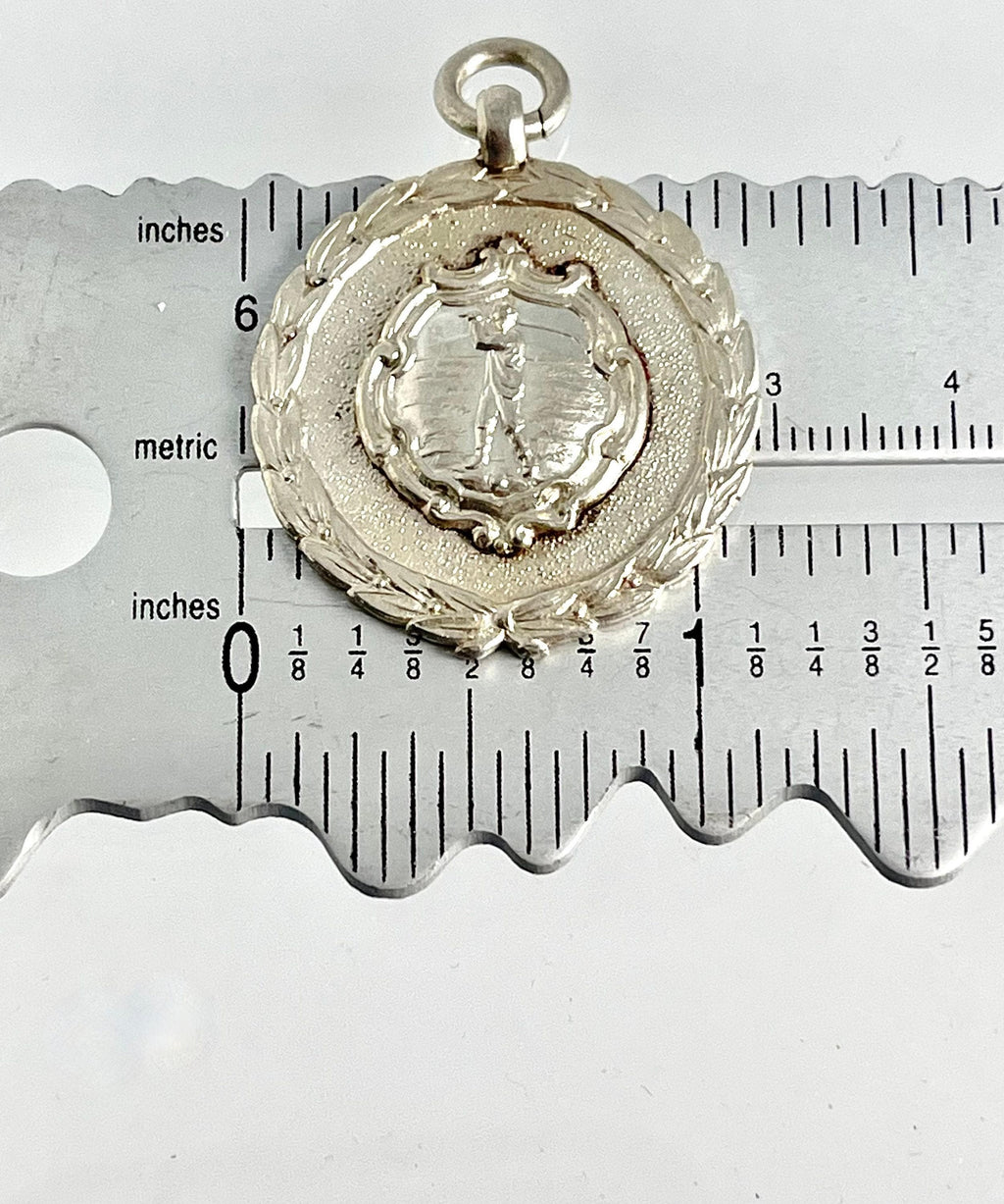 Vintage Silver Golf Medal: 1946 Artisan Qualifier Award