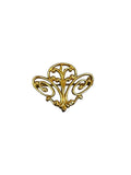 Art Nouveau Elegant Gold Filled Watch Pin
