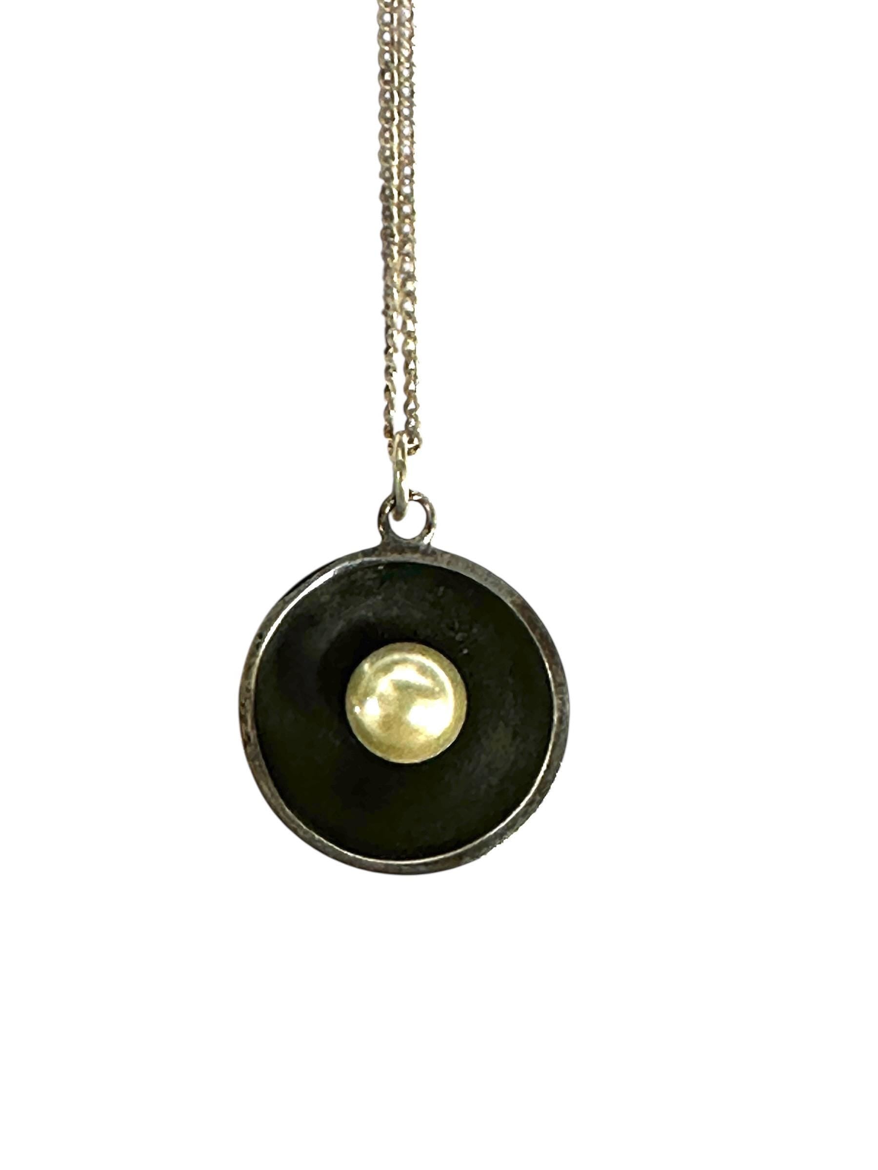 Delfino Sterling Silver Pearl Pendant - Mexican Artisan Jewelry