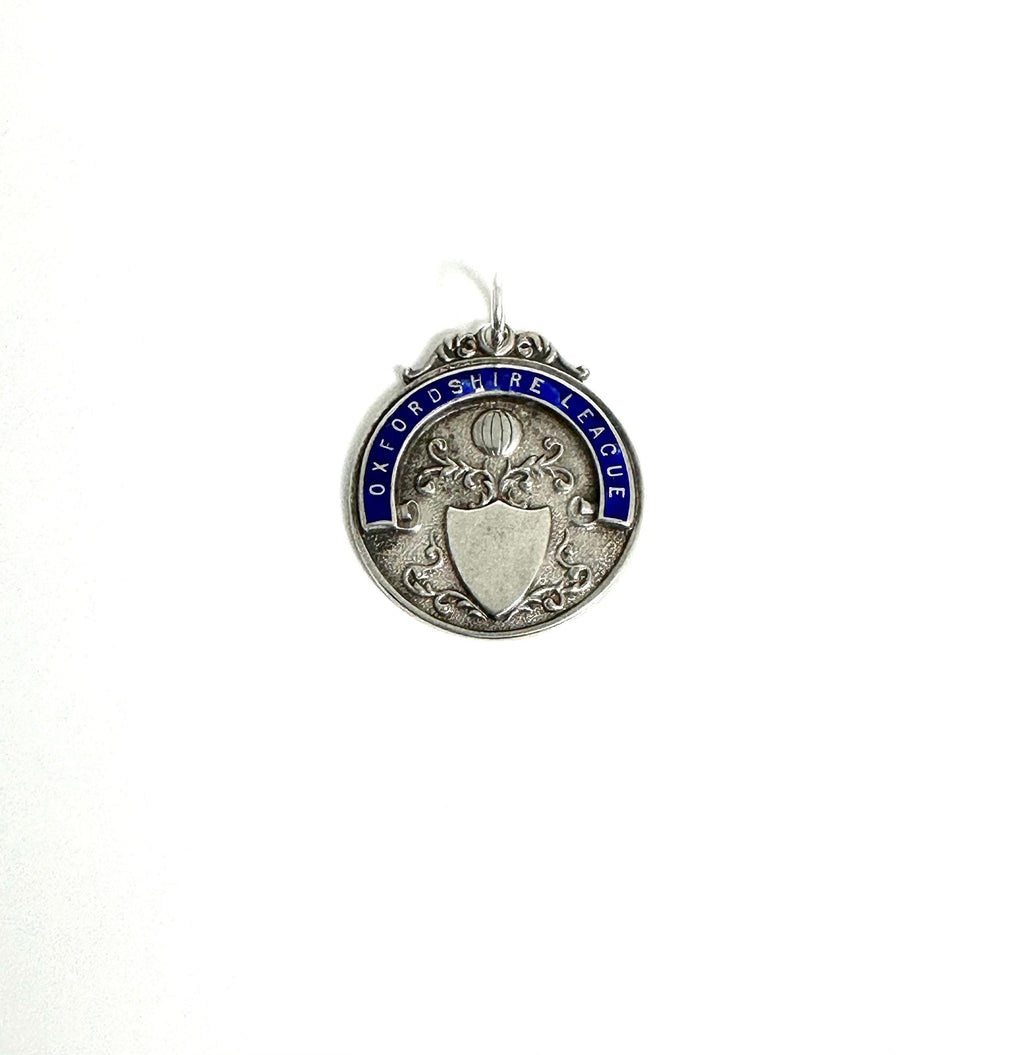 Sterling Silver Oxfordshire League Medallion: Engraved Award