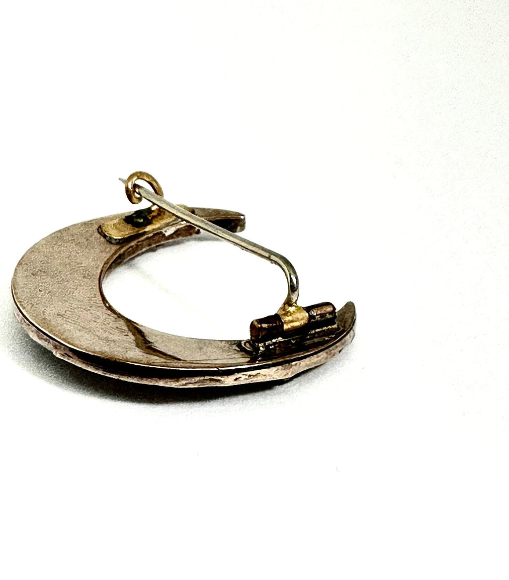 Victorian Bohemian Cut Garnet Brooch
