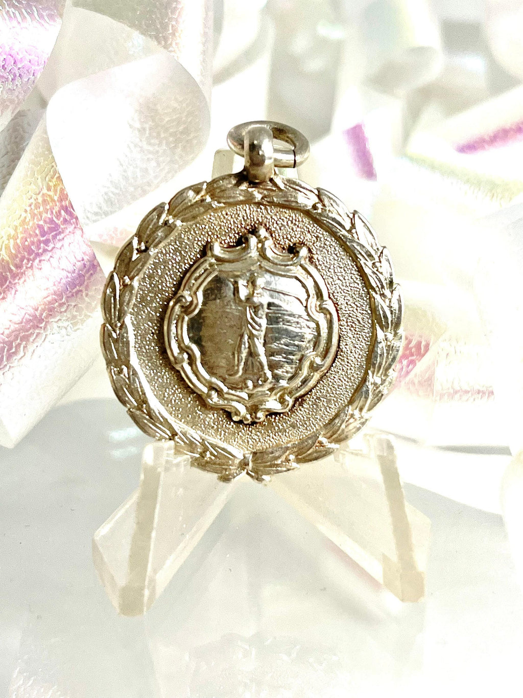 Vintage Silver Golf Medal: 1946 Artisan Qualifier Award